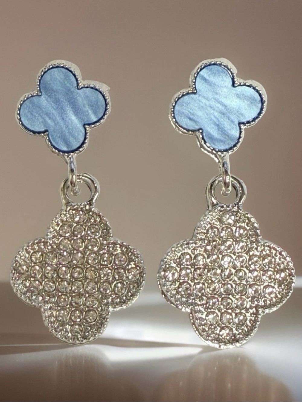 Stunning silver earrings
